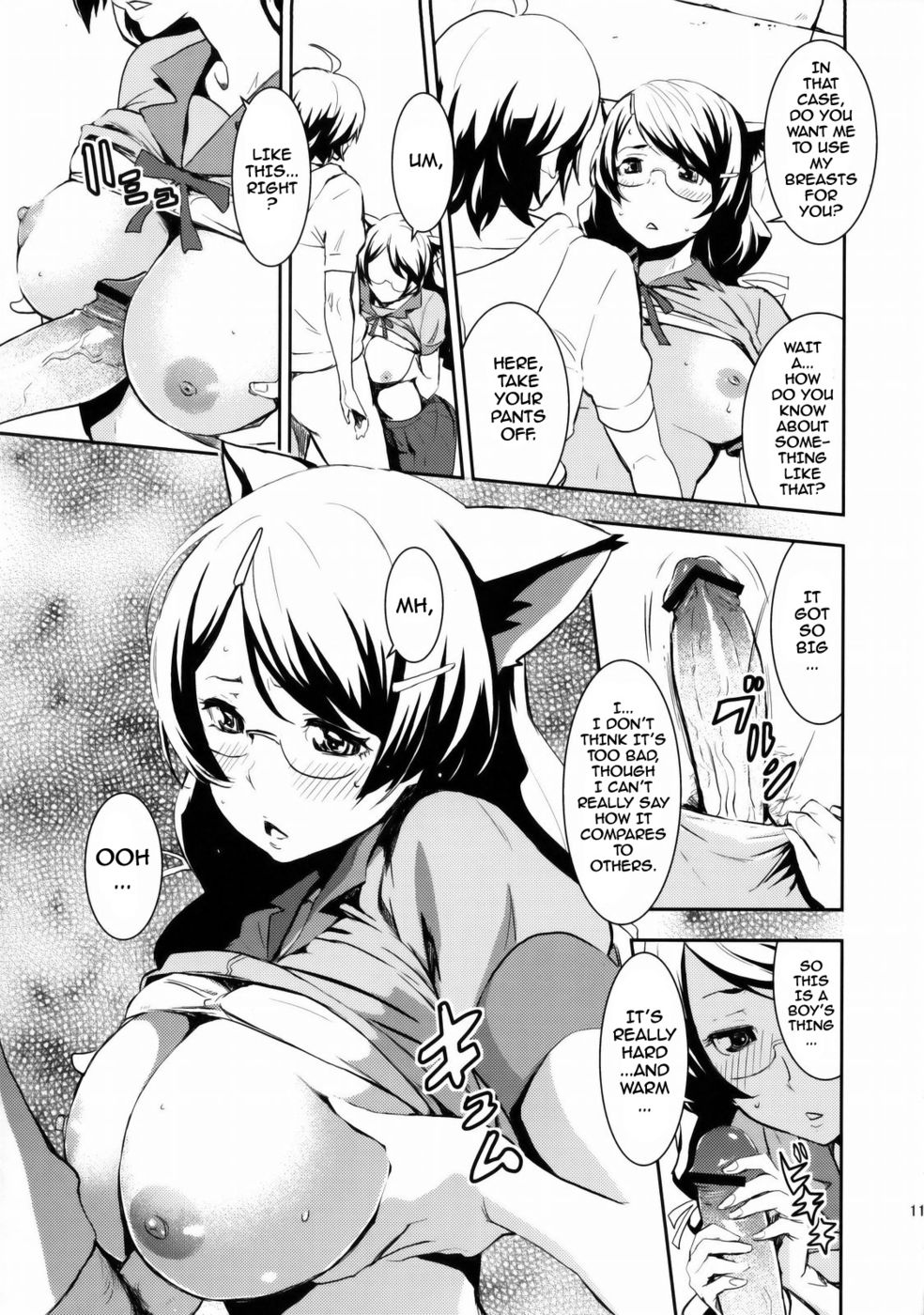 Hentai Manga Comic-Black & White-Read-11